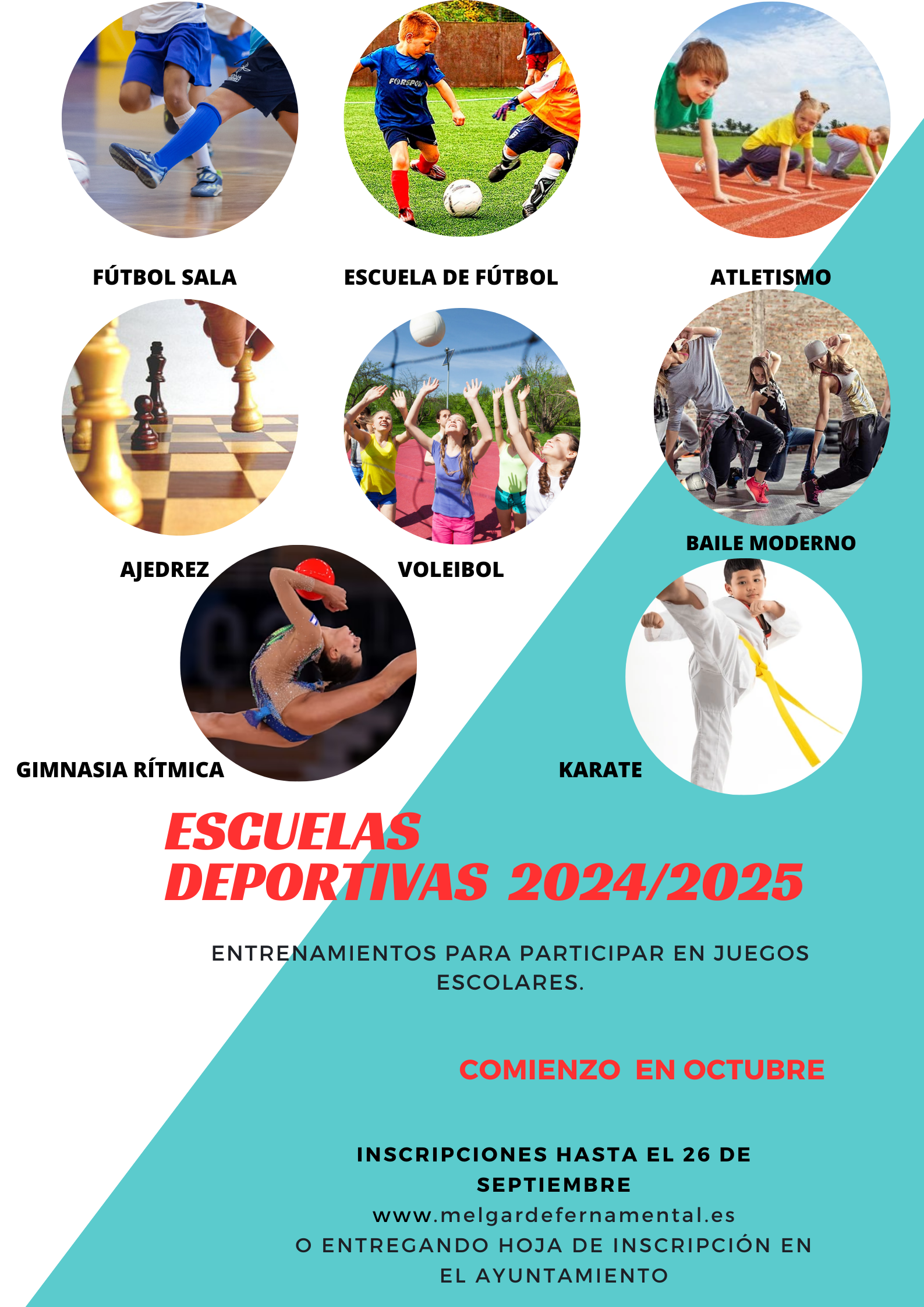 Escuelas deportivas